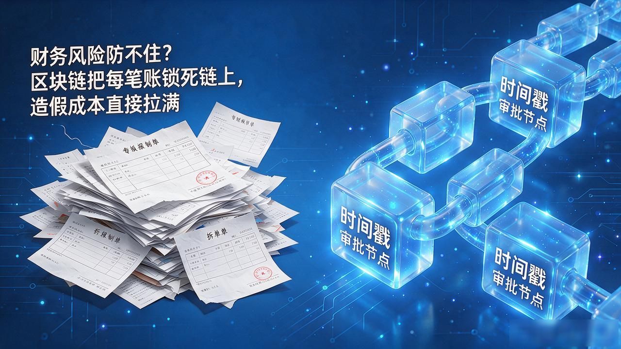 区块链解决财务风险_制造业区块链供应链金融_内部报销漏洞区块链治理